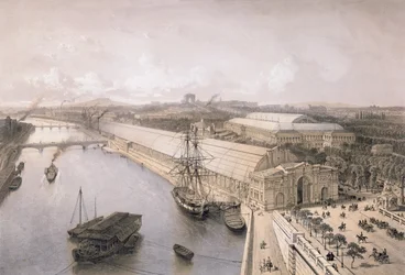Gesamtansicht des Palais de l
